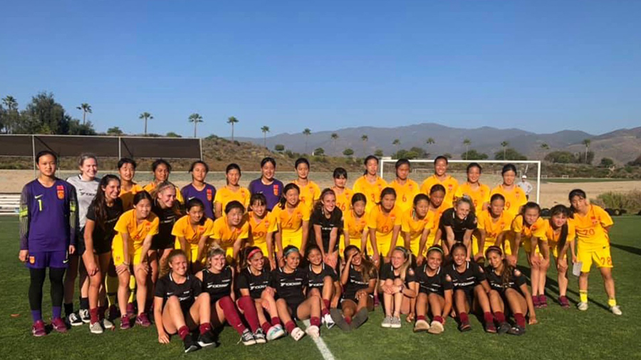 Slammers FC G02 and Chinese national team photo